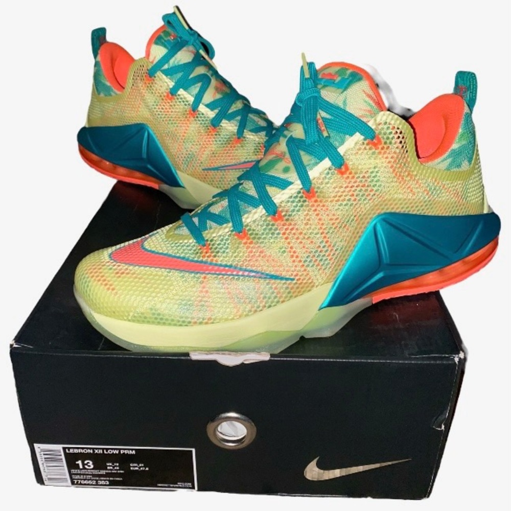 NIKE LEBRON XII 12 LOW PREMIUM Size 13 LEBRONALD